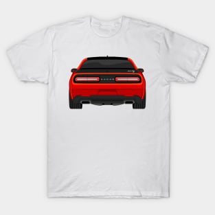 HELLCAT REAR DARK-RED T-Shirt